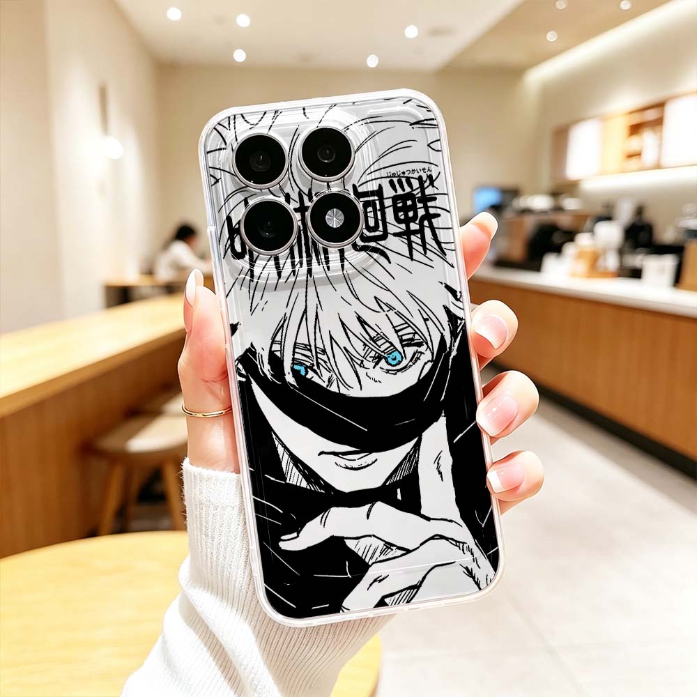 Phone Cases Jujutsu Kaisen - Coque transparente Anime Jujutsu Kaisen Cool