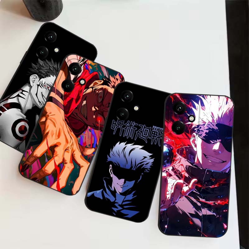 Coque de téléphone noire, dess - Phone Cases Jujutsu Kaisen avis et prix
