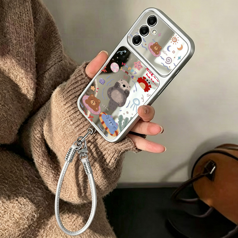 Étui miroir ours de dessin ani - Phone Cases Galaxy A16 5G avis et prix